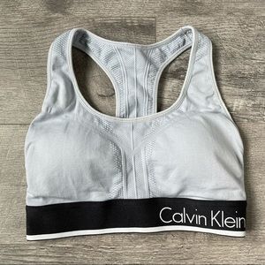 Calvin Klein sport bra, size S